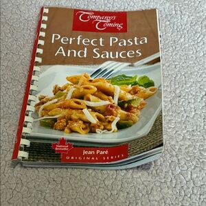 Jean Pare company’s coming Perfect Pasta and Sauces cookbook